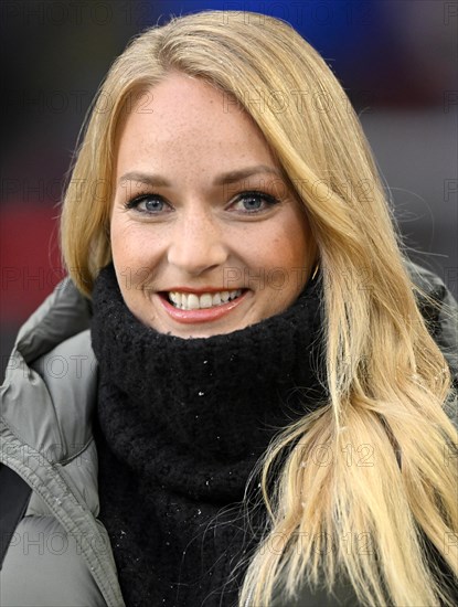 SKY sports presenter Katharina Kleinfeldt