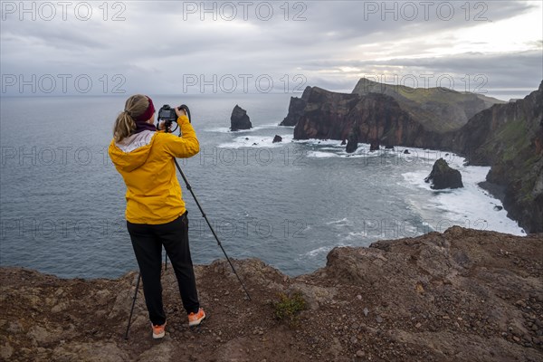 Photographer taking pictures