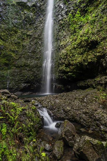 Caldeirao Verde Waterfall at PR9 Levada do Caldeirao Verde