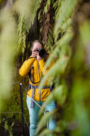 Photographer taking pictures