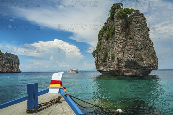 Limestone rock islands near Ko Phi Phi