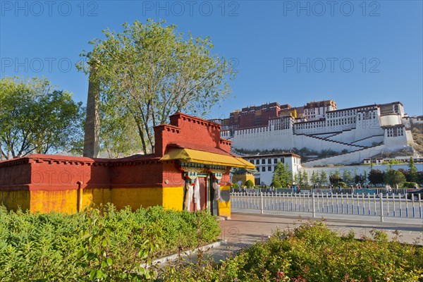 Spring at the Winter Palace of the Dalai Llama