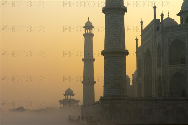 Taj Mahal at sunrise