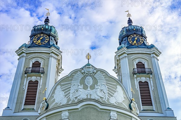 Parish church of St Peter and Paul in Lindenberg in Allgaeu