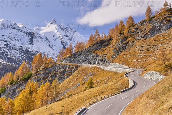 Grossglockner High Alpine Road in autumn