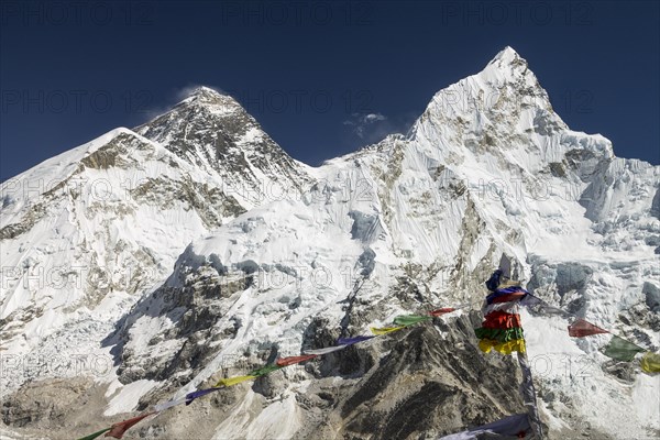 Classic view of Mount Everest