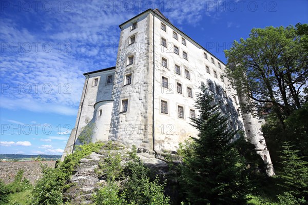 High castle in fine weather