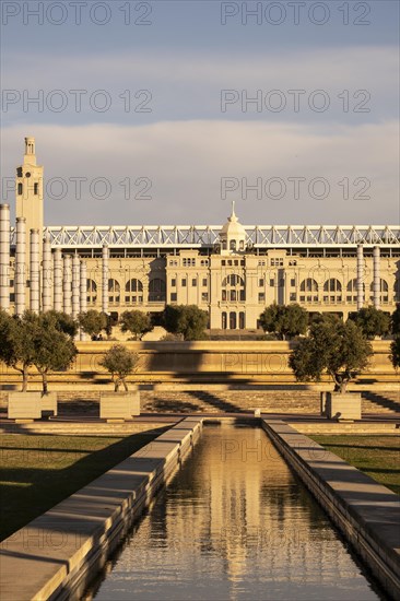 Olympic Stadium Lluis Companys on Montjuic in Barcelona