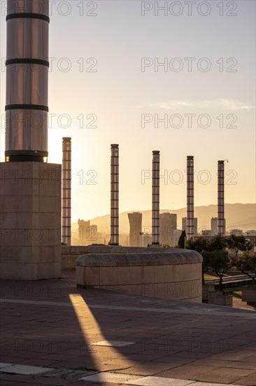 Architectural space in the Olympic Ring venue of the Barcelona 1992 Olympic Games