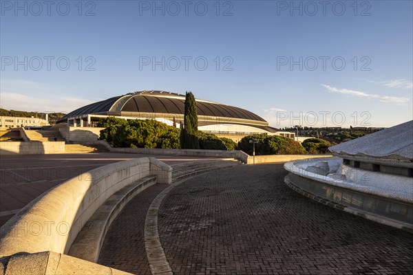 Palau Sant Jordi on Montjuic in Barcelona