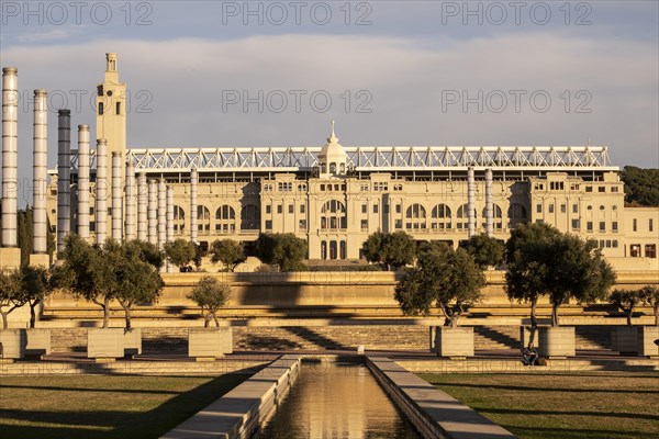 Olympic Stadium Lluis Companys on Montjuic in Barcelona