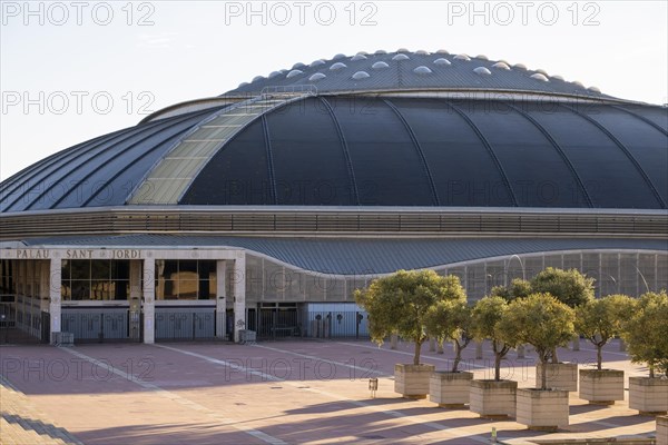 Palau Sant Jordi on Montjuic in Barcelona