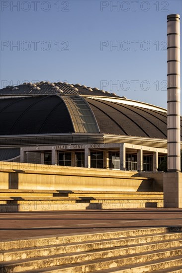 Palau Sant Jordi on Montjuic in Barcelona