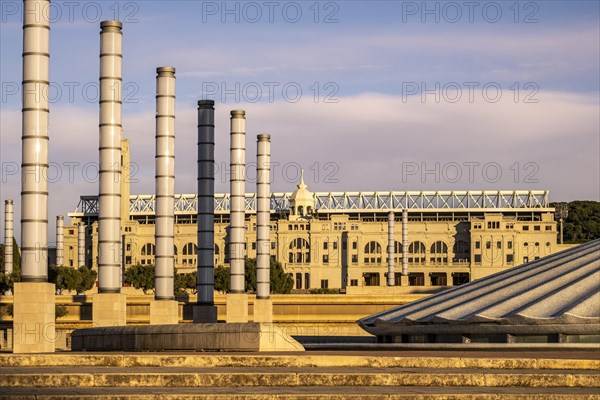 Olympic Stadium Lluis Companys on Montjuic in Barcelona