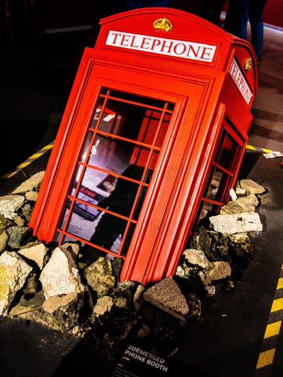 Submerged Phone Booth