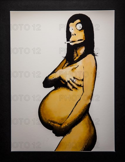 Pregnant Monkey