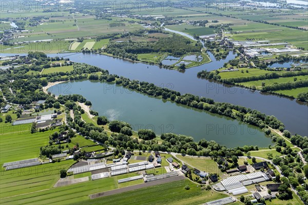 Aerial view of Eichbaumsee