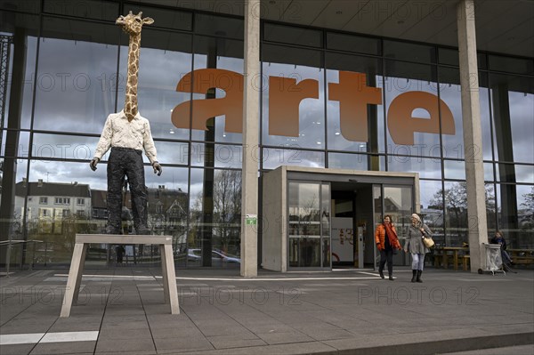 Headquarters of the Franco-German television channel Arte