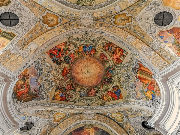 Ceiling frescoes