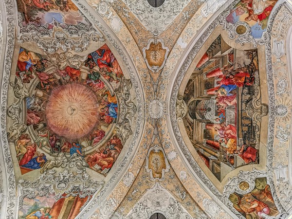 Ceiling frescoes