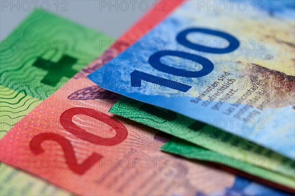 Swiss banknotes