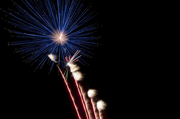 Fireworks during Trinity Days