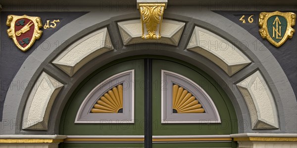 Detail of a very beautiful door