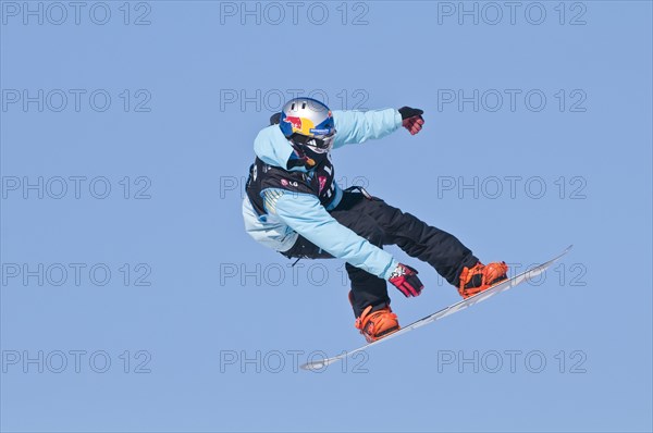 Snowboarder at LG Snowboard FIS World Cup 2011