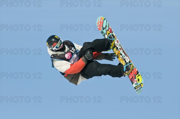 Snowboarder at LG Snowboard FIS World Cup 2011