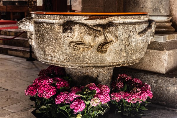 Baptismal font