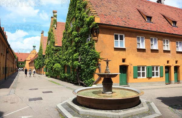 The Fuggerei Fountain