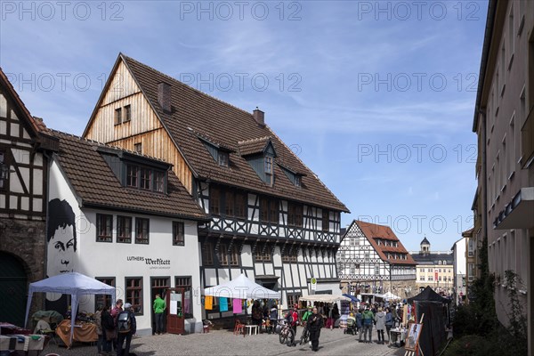 Luther House in the historic old town