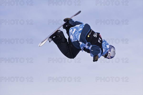 Snowboarder at LG Snowboard FIS World Cup 2011