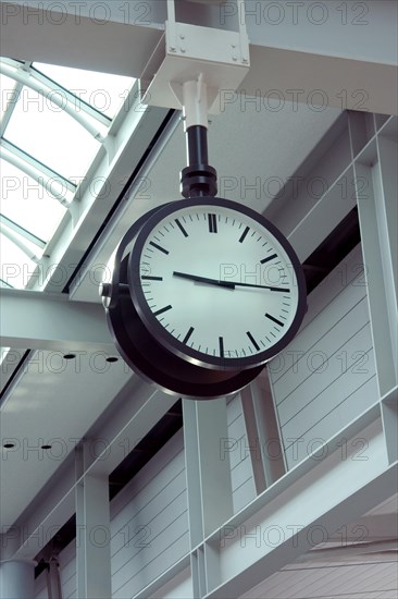 Clock at Seoul Incheon international airport