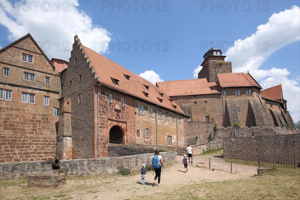 Breuberg Castle in the Odenwald