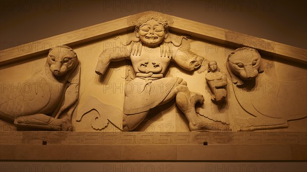 Temple relief