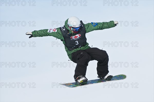 Snowboarder at LG Snowboard FIS World Cup 2011