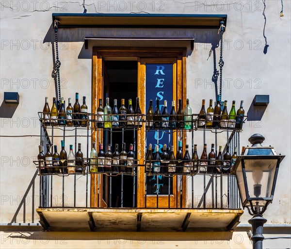 Castelbuono in the Madonie mountains with historic old town