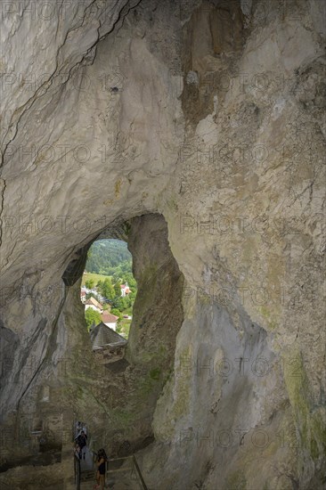Ascent to the Natural Cave