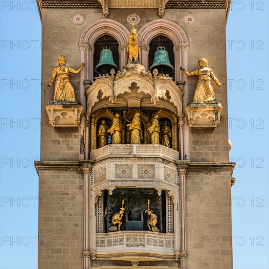 Messina Cathedral with the largest mechanical clock in the world