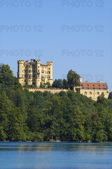 Hohenschwangau Castle on the Alpsee