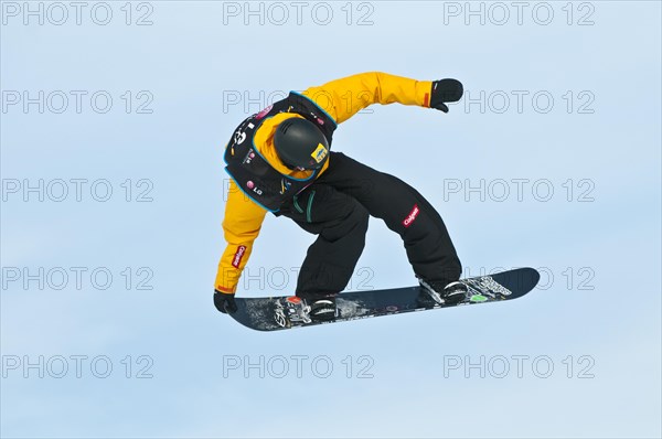 Snowboarder at LG Snowboard FIS World Cup 2011