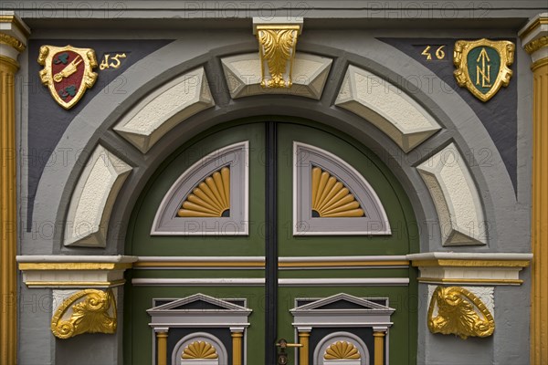 Detail of a very beautiful door