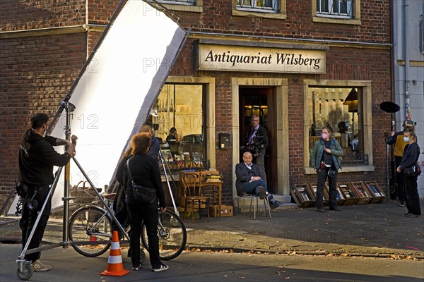 Filming for a Wilsberg crime thriller