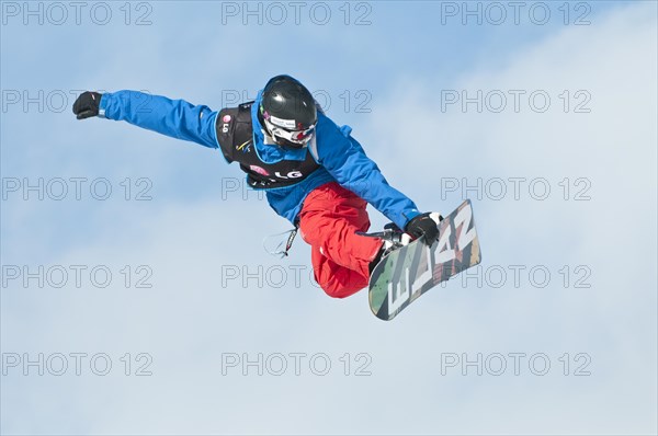 Snowboarder at LG Snowboard FIS World Cup 2011