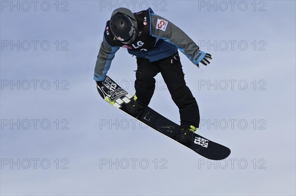 Snowboarder at LG Snowboard FIS World Cup 2011