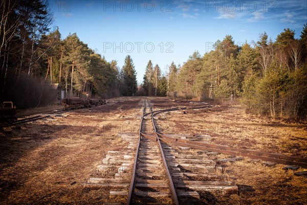 The track system of the Ainringer moss for transporting peat