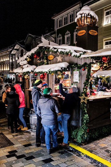 Market stall at the Christmas market