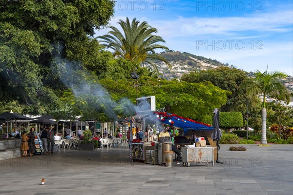 Water chestnut stall