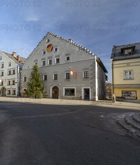 Gable roofs in Mauterndorf